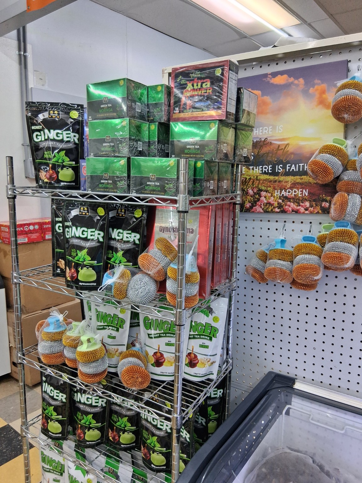Fresh hot foods